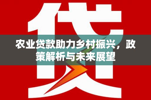 彰化市农业贷款助力乡村振兴，政策解析与未来展望