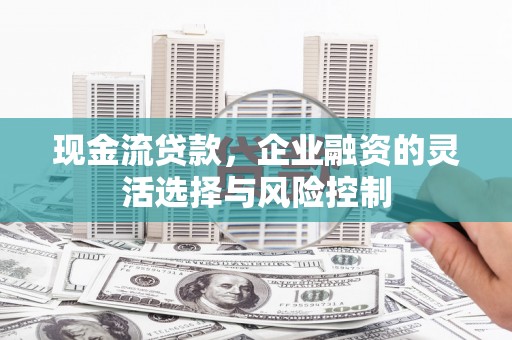 彰化市现金流贷款，企业融资的灵活选择与风险控制