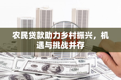 彰化市农民贷款助力乡村振兴，机遇与挑战并存