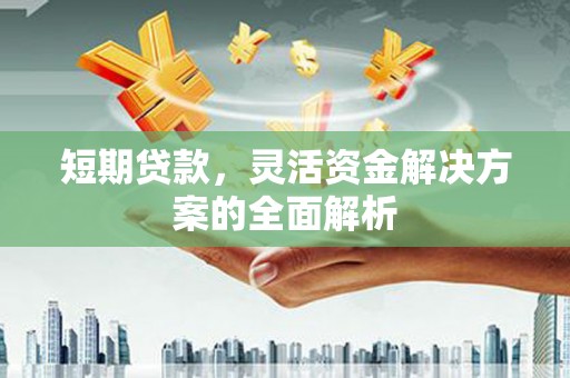 彰化市短期贷款，灵活资金解决方案的全面解析