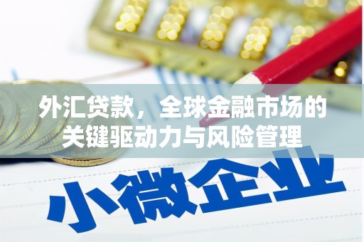 彰化市外汇贷款，全球金融市场的关键驱动力与风险管理