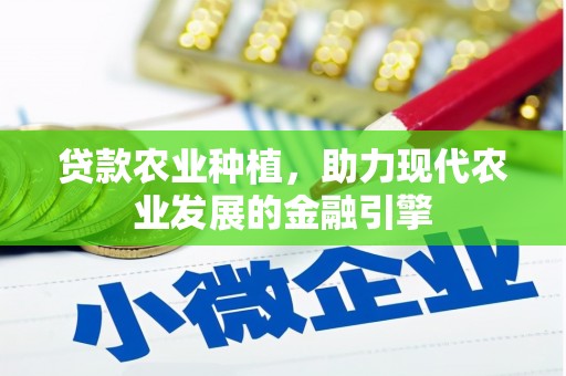 彰化市贷款农业种植，助力现代农业发展的金融引擎