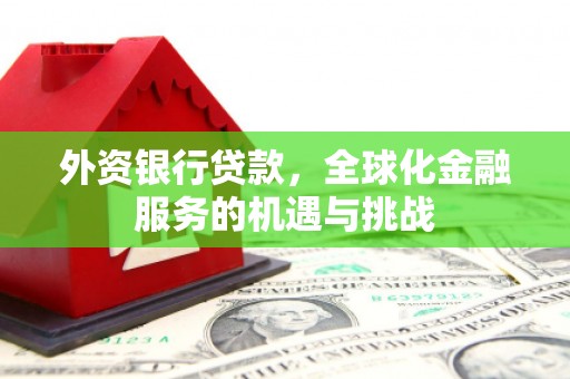 彰化市外资银行贷款，全球化金融服务的机遇与挑战