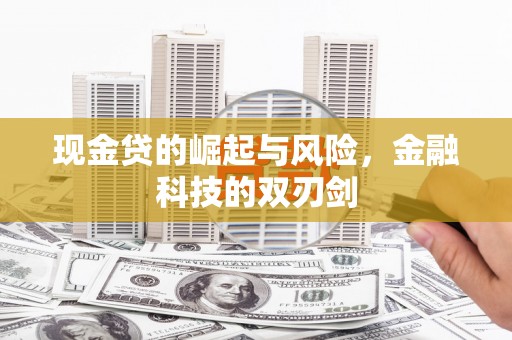 彰化市现金贷的崛起与风险，金融科技的双刃剑