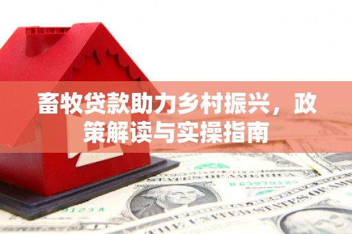 彰化市畜牧贷款助力乡村振兴，政策解读与实操指南