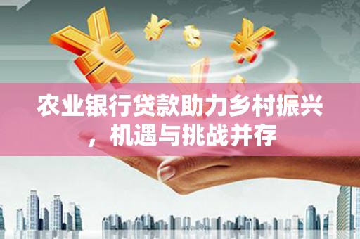 彰化市农业银行贷款助力乡村振兴，机遇与挑战并存