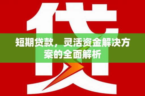 彰化市短期贷款，灵活资金解决方案的全面解析