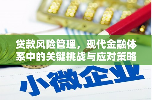 彰化市贷款风险管理，现代金融体系中的关键挑战与应对策略